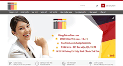 Desktop Screenshot of hangduconline.com